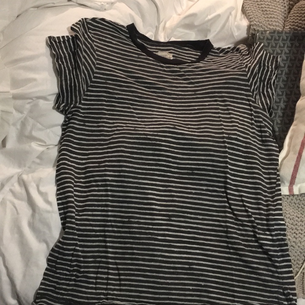 Current Elliot striped tee
